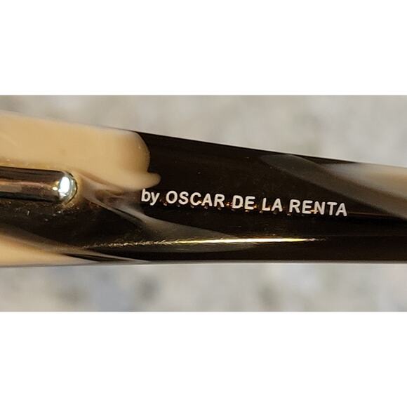 Oscar De La Renta Women Eyeglasses Frame ONLY Brown Tone OSL11 200 53 17 135 - Picture 4 of 9